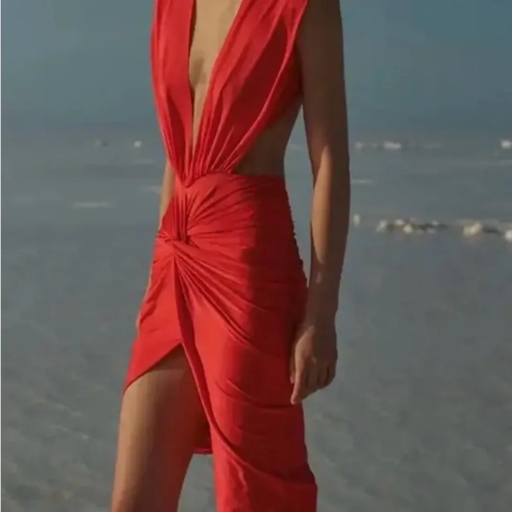 Baobab Kena stretch jersey midi dress Size Small - Picture 6 of 10